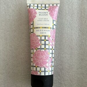 Beekman 1802 Goat Milk Hand Cream 3.4 oz. (PEONY BLUSH) (sealed)